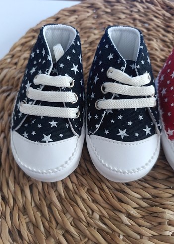 Bebek İlk Adım Ayakkabısı Renkli Desenli - Görsel 3