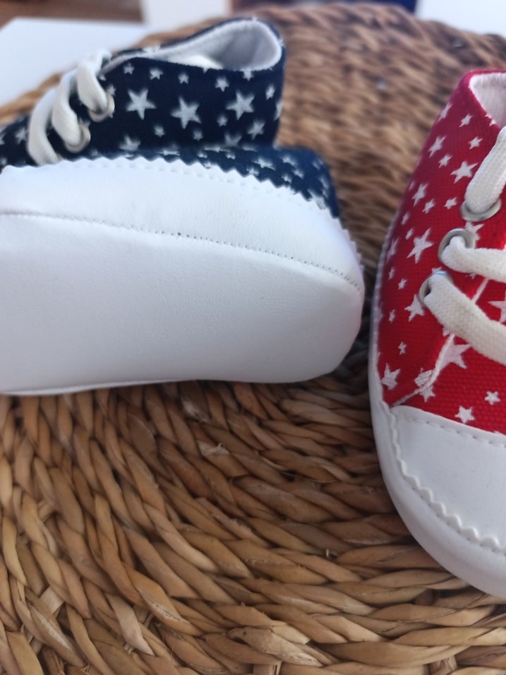 Bebek İlk Adım Ayakkabısı Renkli Desenli - Görsel 5