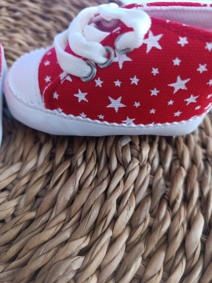 Bebek İlk Adım Ayakkabısı Renkli Desenli - Görsel 4