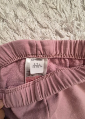 Kız Çocuk Pembe Rahat Tayt - Görsel 3