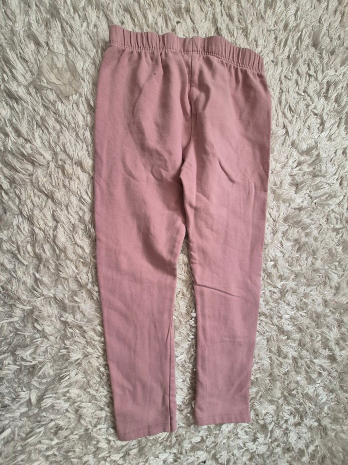 Kız Çocuk Pembe Rahat Tayt - Görsel 2