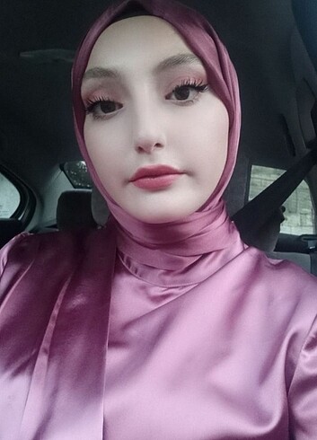 Diğer Pembe saten abiye