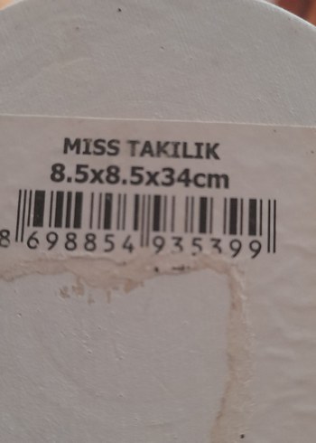 Pembe Pastel Figürin Takı Askısı - Görsel 5