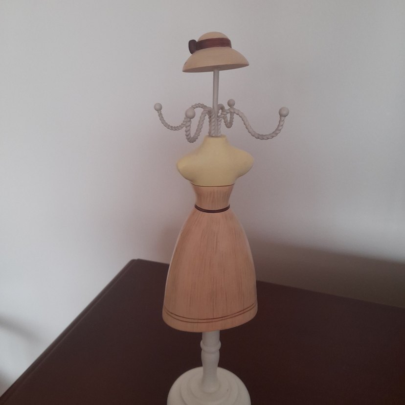 Pembe Pastel Figürin Takı Askısı - Görsel 3