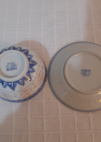 Mavi Desenli Porselen Sosluk - Görsel 4