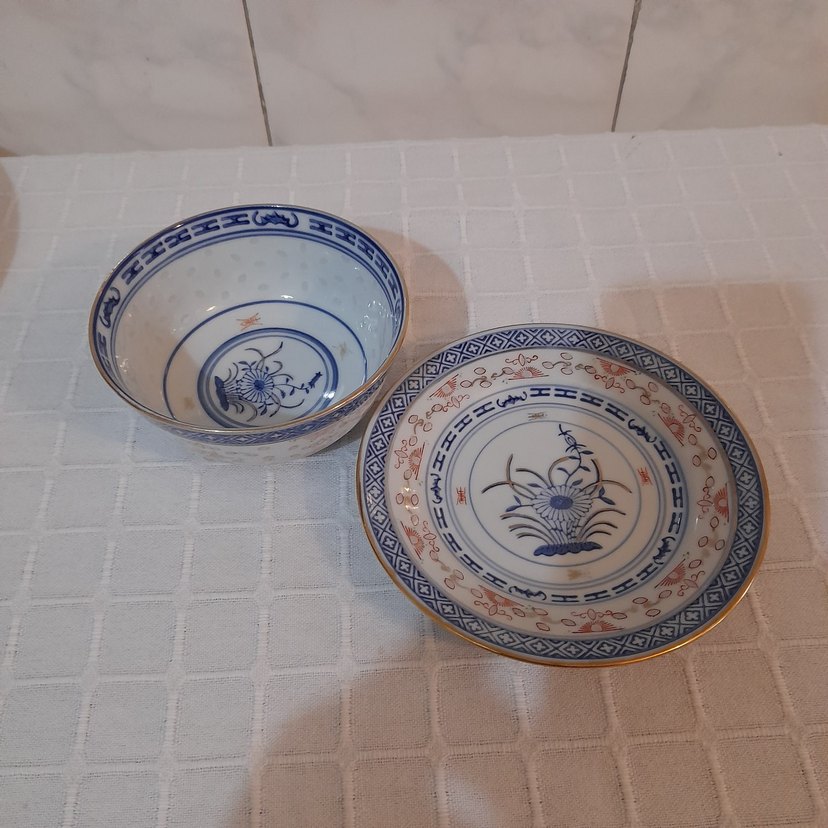 Mavi Desenli Porselen Sosluk - Görsel 3