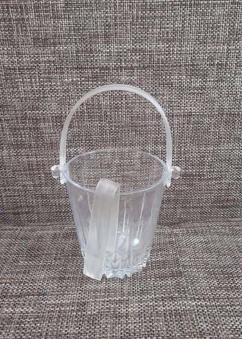 Beyaz Şeffaf Buz Kovası - Görsel 3