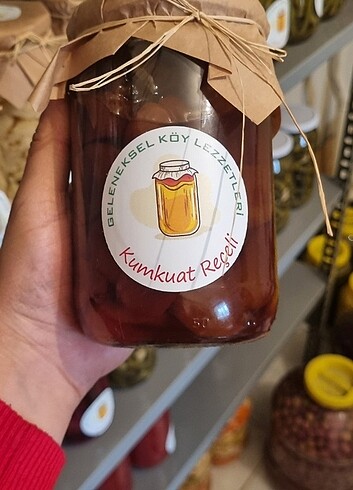 Kumkuat reçeli 850 Gram / 660 cc