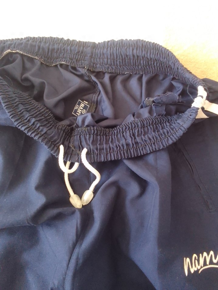 Mavi Rahat Kesim Erkek Eşofman Altı - Görsel 3