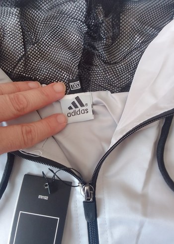Adidas Gri Erkek Spor Yağmurluk ve Eşofman Takımı - Görsel 5
