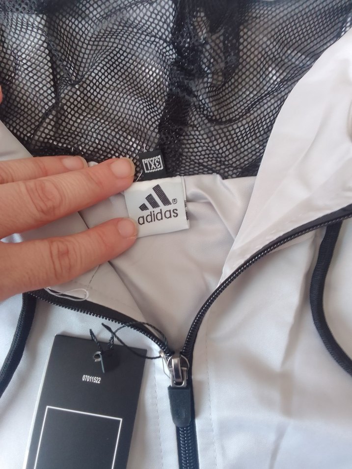 Adidas Gri Erkek Spor Yağmurluk ve Eşofman Takımı - Görsel 5