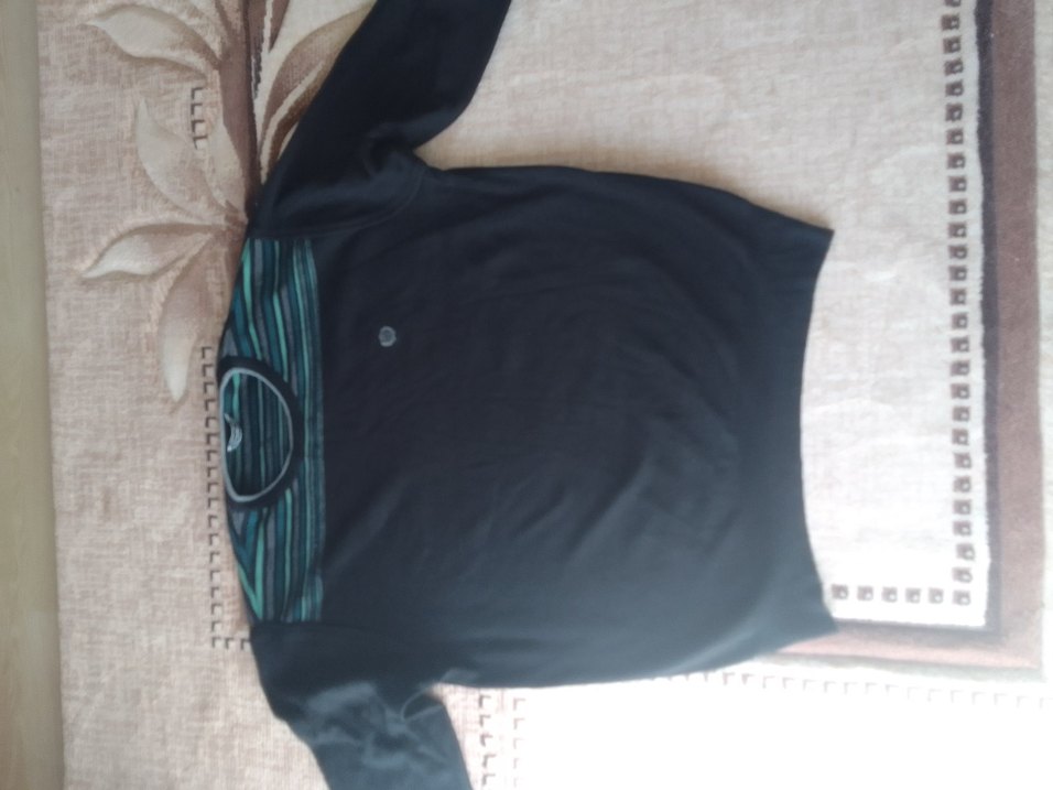 Siyah Erkek Kısa Kollu Triko Kazak - Görsel 2