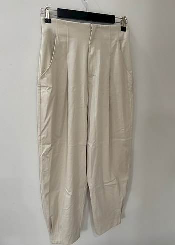 Zara Zara Bej kadın Kumaş Pantolon