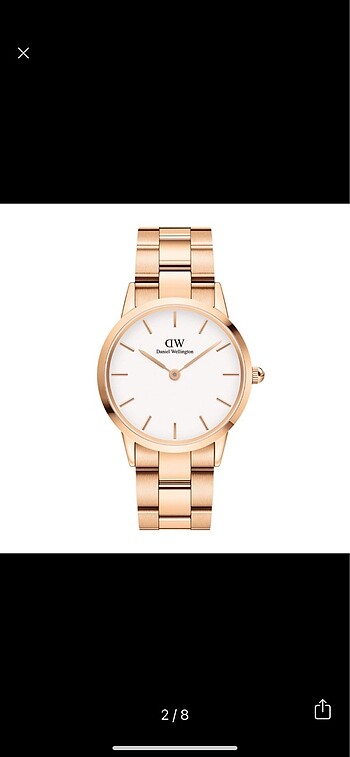 Beden Daniel Wellington Saat 36 mm rosegold