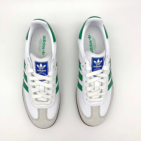 38 Beden Adidas Samba OG White Green Ayakkabı