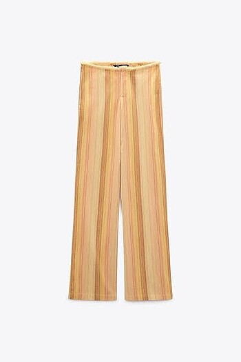 Zara çizgili pantolon