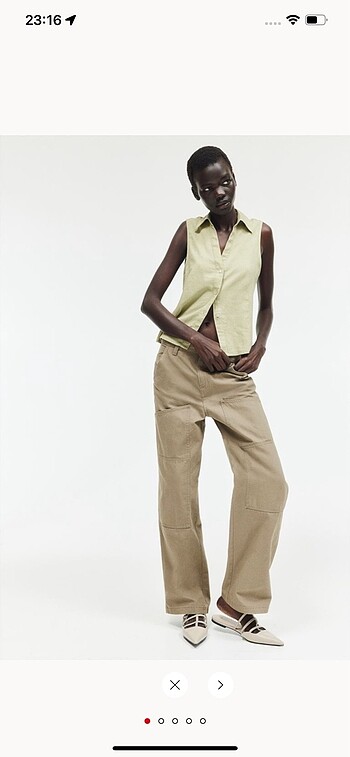 H&M keten yelek