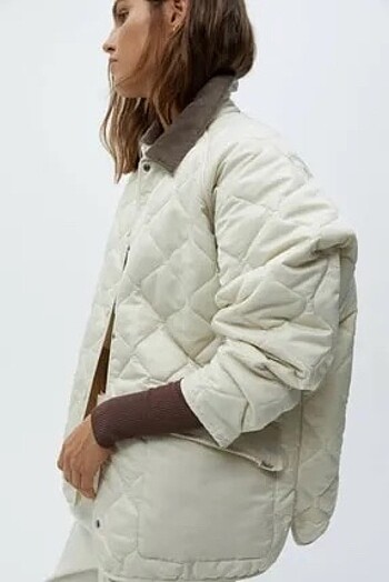 m Beden ten rengi Renk Pull And Bear ceket
