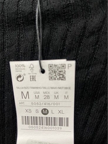 m Beden siyah Renk Stradivarius üst