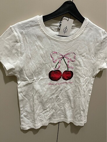 m Beden beyaz Renk Stradivarius tshirt
