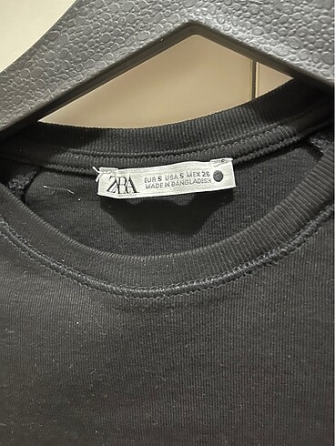 s Beden siyah Renk Zara tshirt