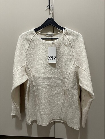 m Beden ten rengi Renk Zara sweatshirt