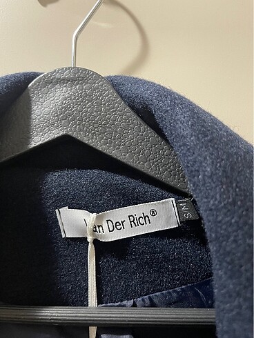 s Beden lacivert Renk Van der rich yün kaban