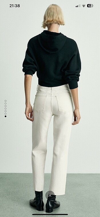 38 Beden beyaz Renk Mango jean