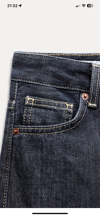 38 Beden lacivert Renk Zara pantolon