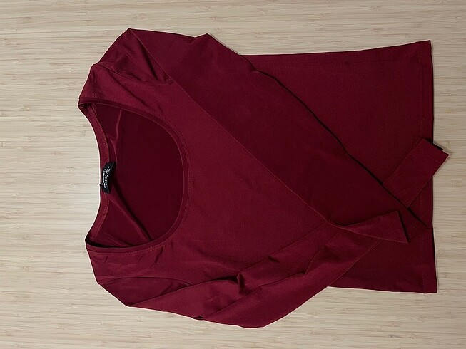 Madmext M beden bordo bluz