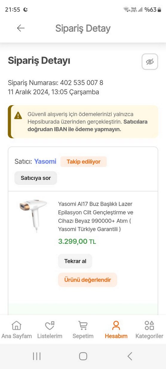 PL17 LCD Ekranlı Beyaz Lazer Epilasyon Cihazı - Görsel 5