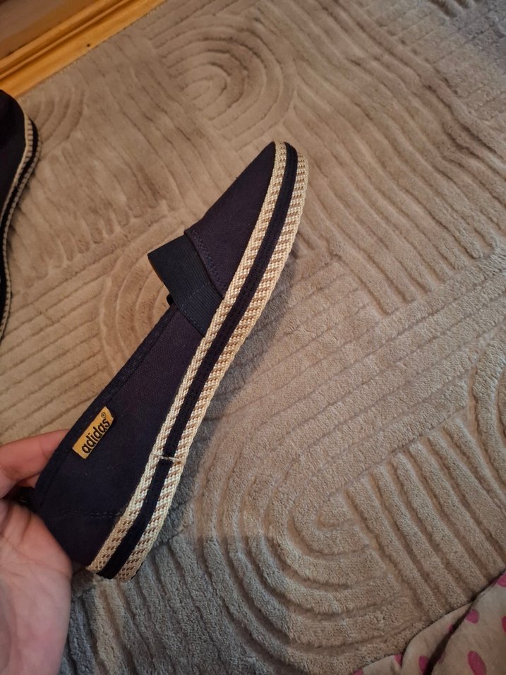 Kadın Mavi Adidas Espadril  Düz Taban - Görsel 2