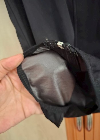 Fermuarlı Siyah sauna Kısa Kollu Kadın Üstü - Görsel 4