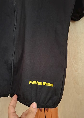 Fermuarlı Siyah sauna Kısa Kollu Kadın Üstü - Görsel 3