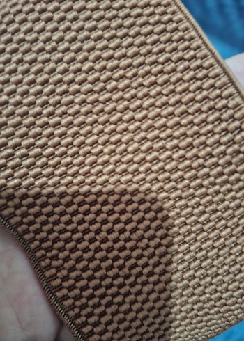 Kadın Kahverengi örme lastikli Kemer - Görsel 4