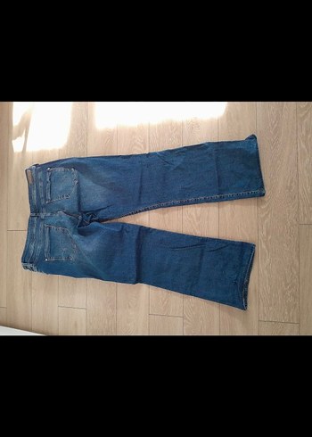 Kadın Mavi marka İspanyol paça pantolon - Görsel 2