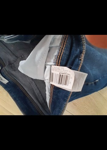 Kadın Mavi marka İspanyol paça pantolon - Görsel 4