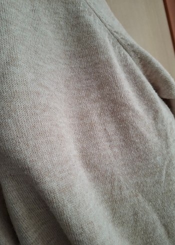 Bej Midi Kadın Hırka ve Tunik Seti - Görsel 6