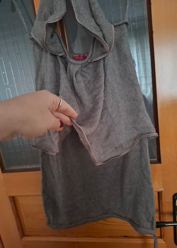 mini triko elbise - Görsel 4