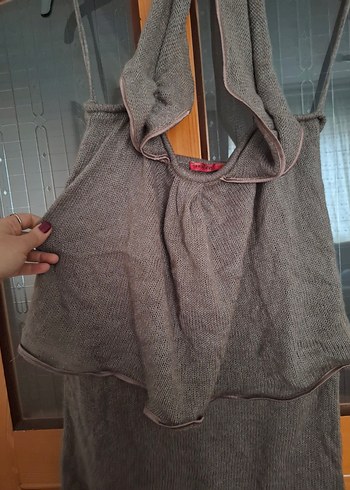 mini triko elbise - Görsel 6