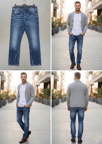 MQT jeans denim pantolon - Görsel 6