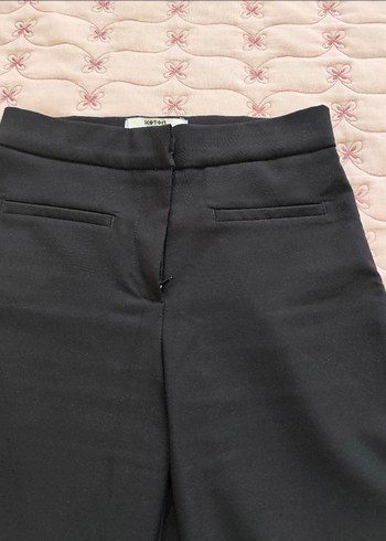 Koton siyah kumaş pantolon