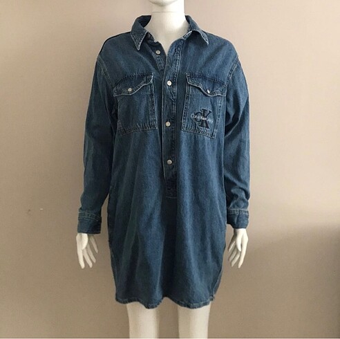 Calvin Klein jeans kot elbise