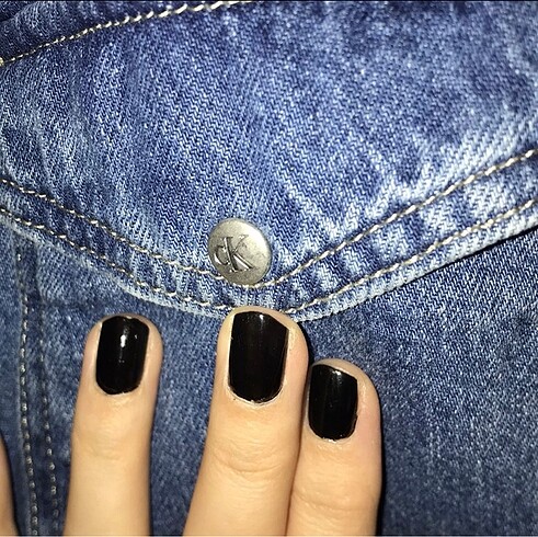 xs Beden Calvin Klein jeans kot elbise