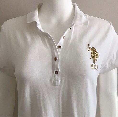 xl Beden Uss polo Assn beyaz spor elbise