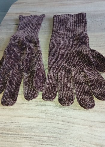 Marks&spencer kahverengi  Örgü Kadın Eldiven - Görsel 3