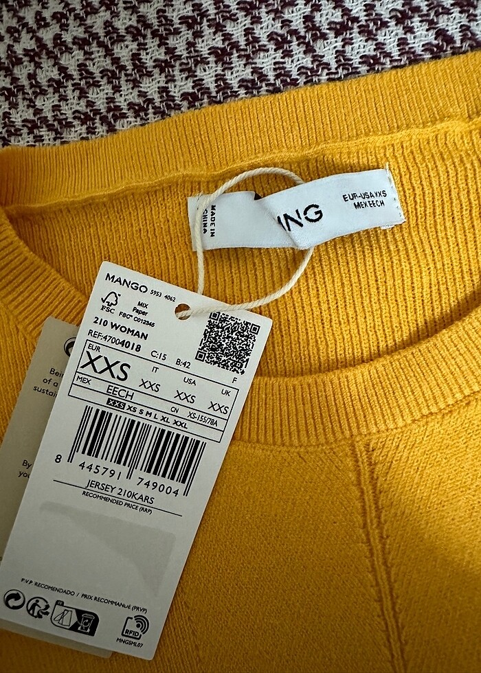 Mango marka triko - Görsel 3