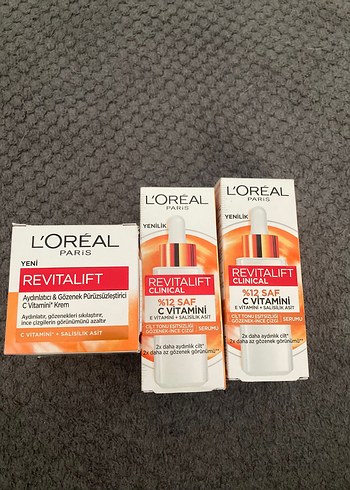 L'Oréal Paris Revitalift C Vitamini Kadın Cilt Bakım Seti