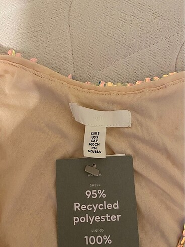 H&M H&M payetli crop
