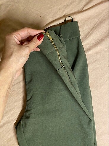 Zara TWIST Tayt pantolon